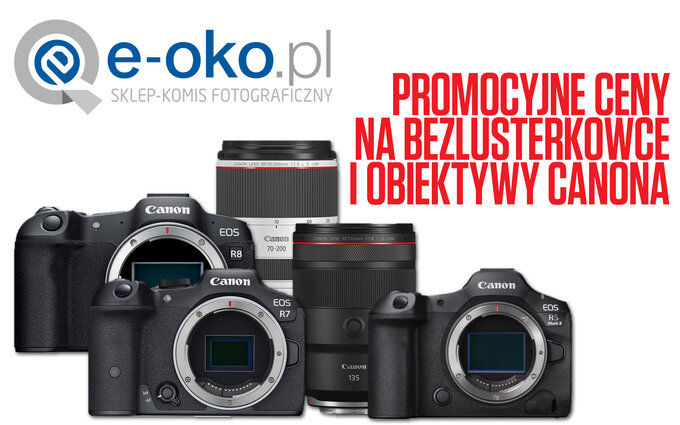 Bezlusterkowce i obiektywy Canona w promocyjnych cenach!