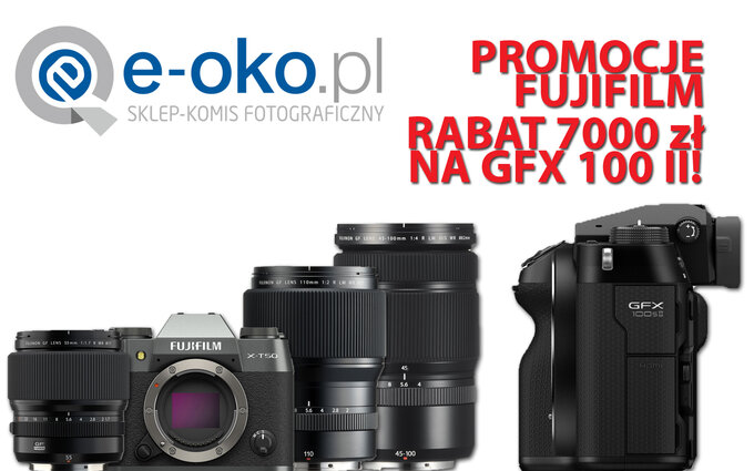 Promocje od Fujifilm – rabat 7000 z na GFX 100 II